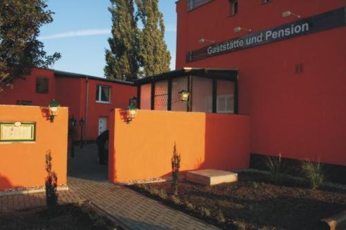 Landgasthof Am Baeumchen Weißenfels Eksteriør billede